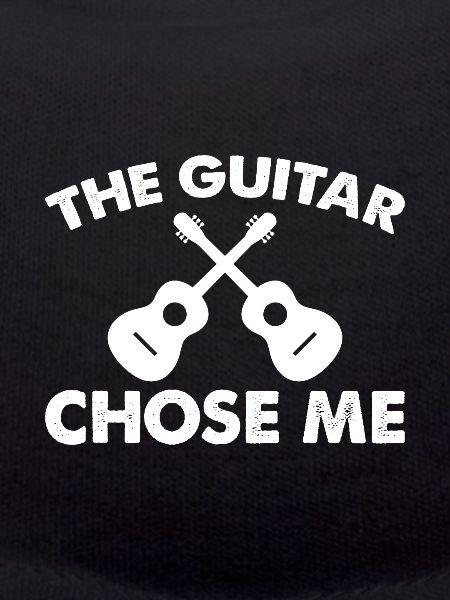 The guitar chose me.