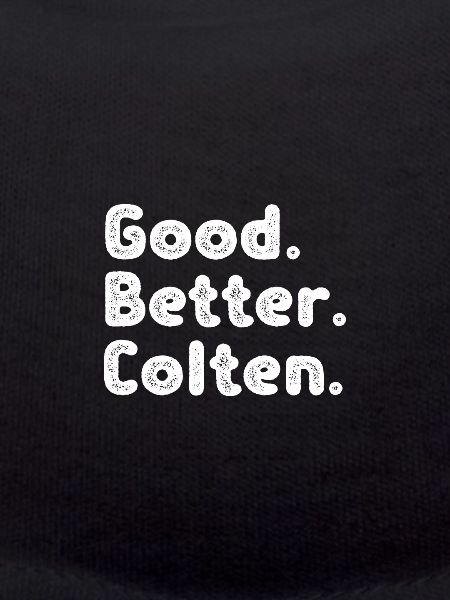 Good better Colten