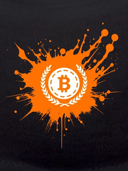 Bitcoin Crypto Cryptocurrency Splash