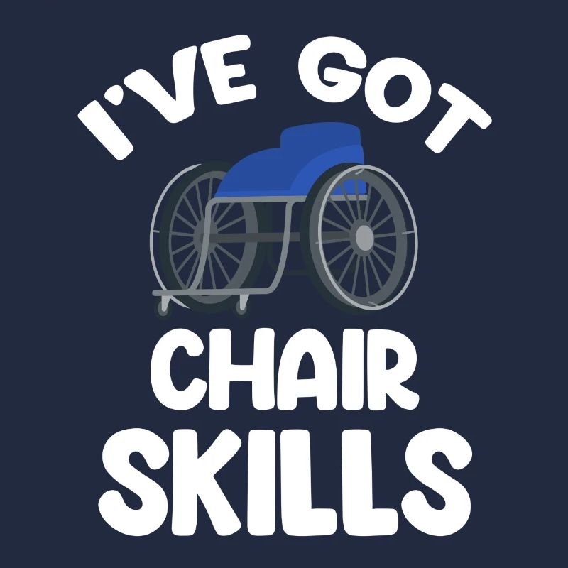 J’ai des compétences de chaise drôle paralympique