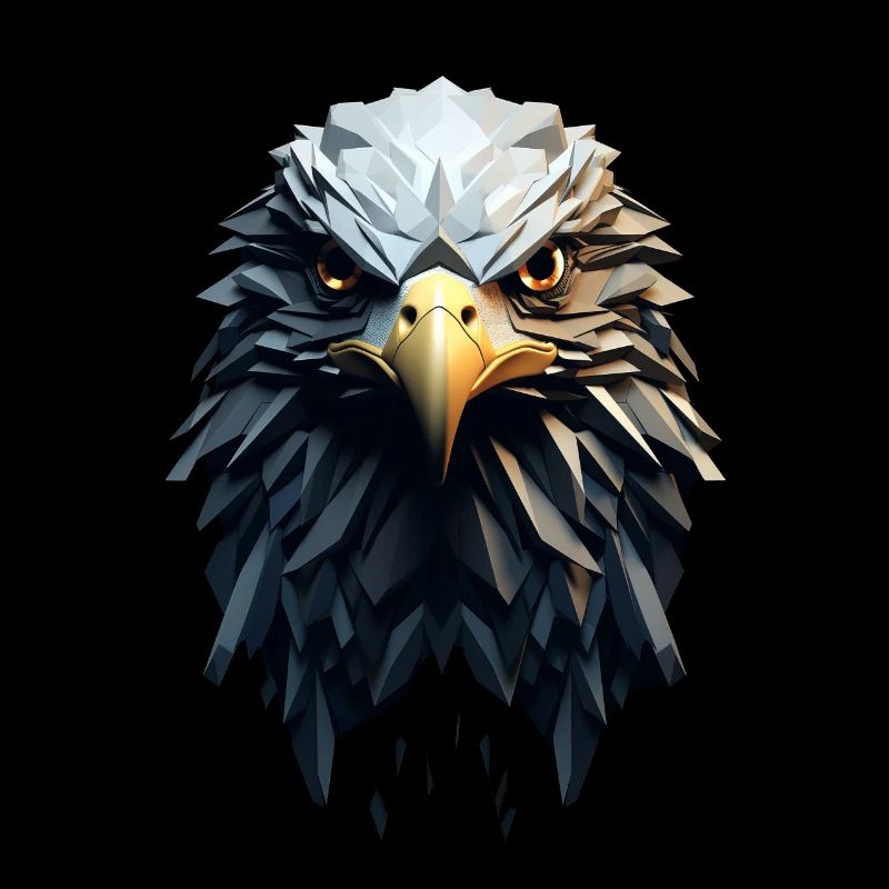 Geometric Eagle Animation