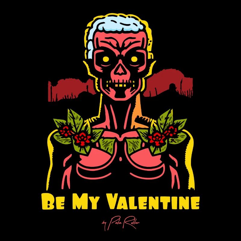 Be My Valentine : un zombie aux couleurs pop art