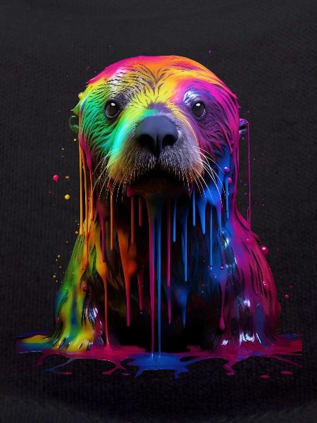 Rainbow Sea Otter