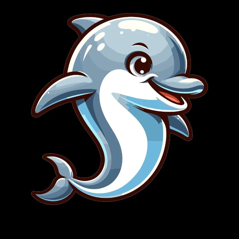 Delfin Kawaii