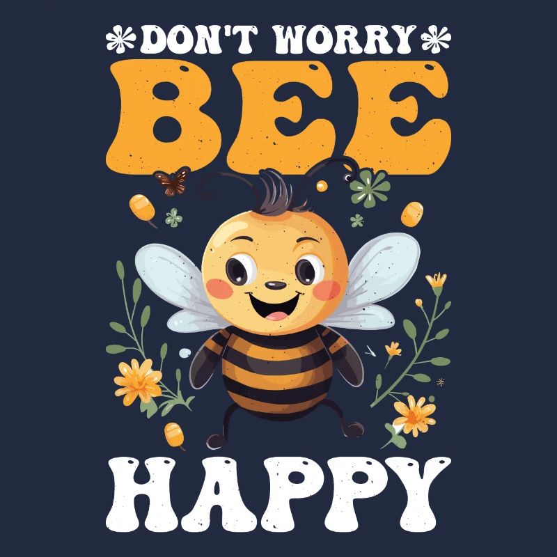 Ne t’inquiète pas abeille heureuse 53