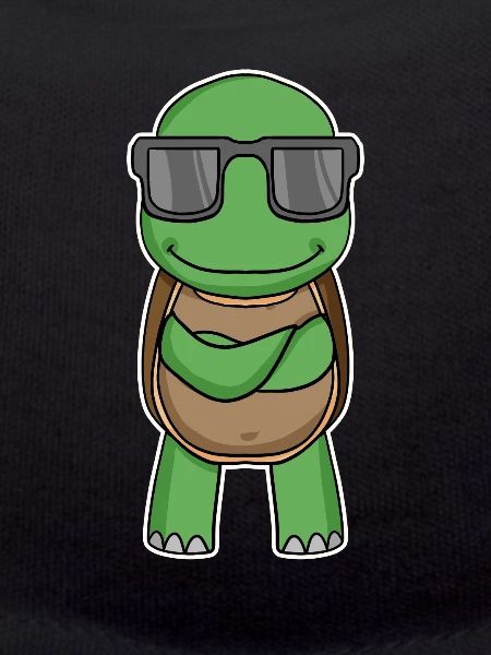 Turtle with glasses