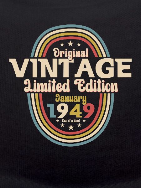 Janvier 1949 Naissance 75e anniversaire