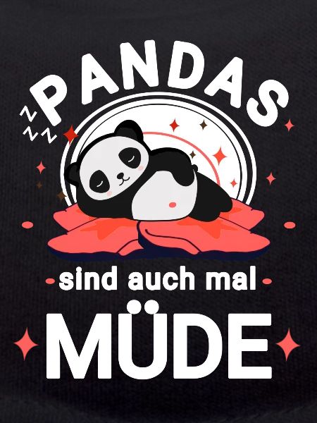 Müder Panda