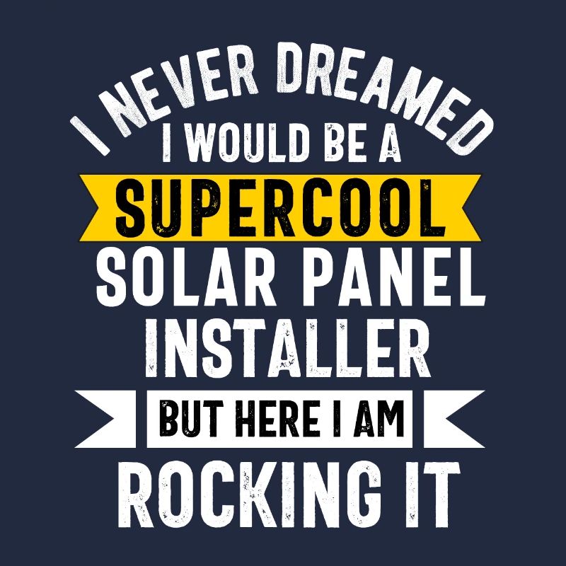Solar Panel Installer Technician Men Renewable