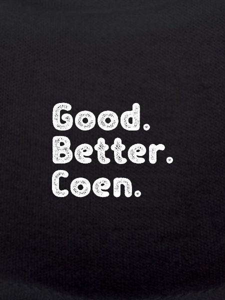 Good better Coen