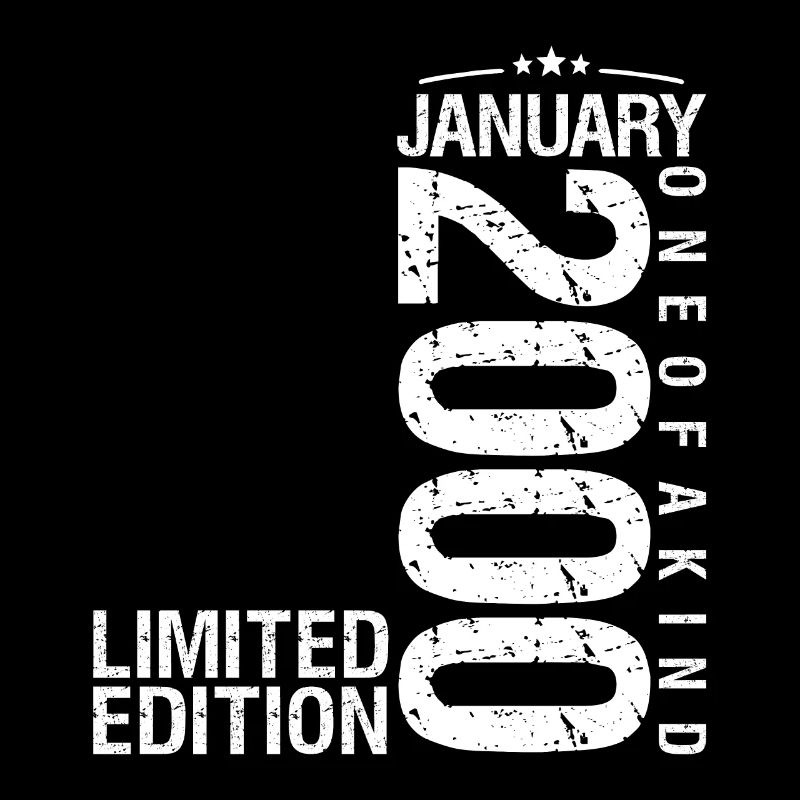 January 2000 January Anniversary January 2000