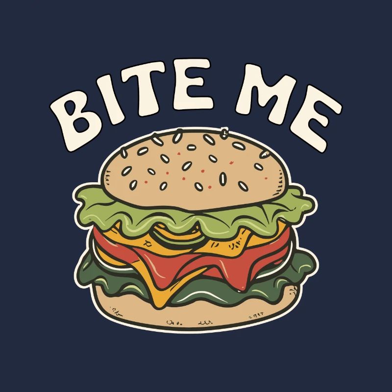 BURGER BITE ME