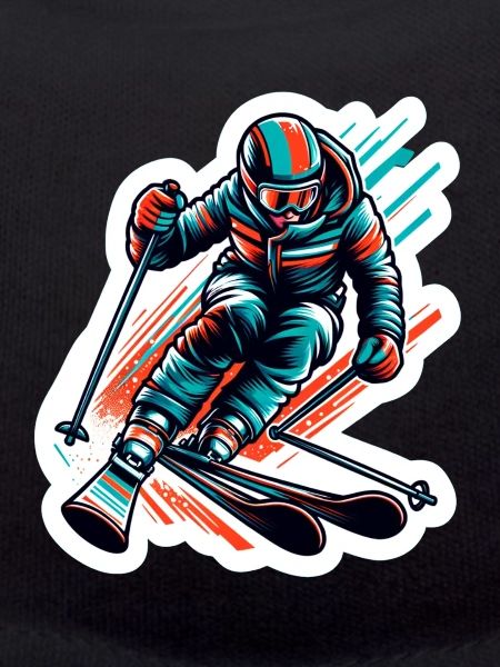 Skifahrer