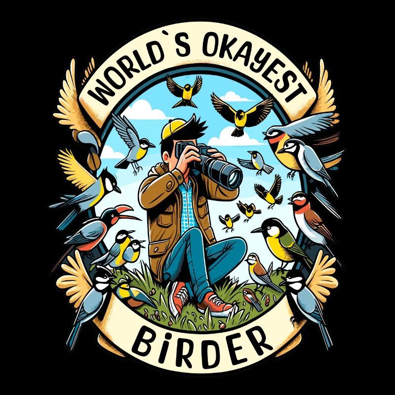 Weltbester Okayer Birder Vogelbeobachtung