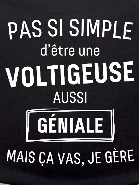 voltigeuse GÉNIALE
