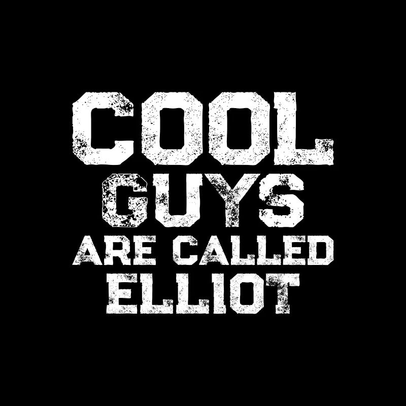Les mecs cool s’appellent Elliot