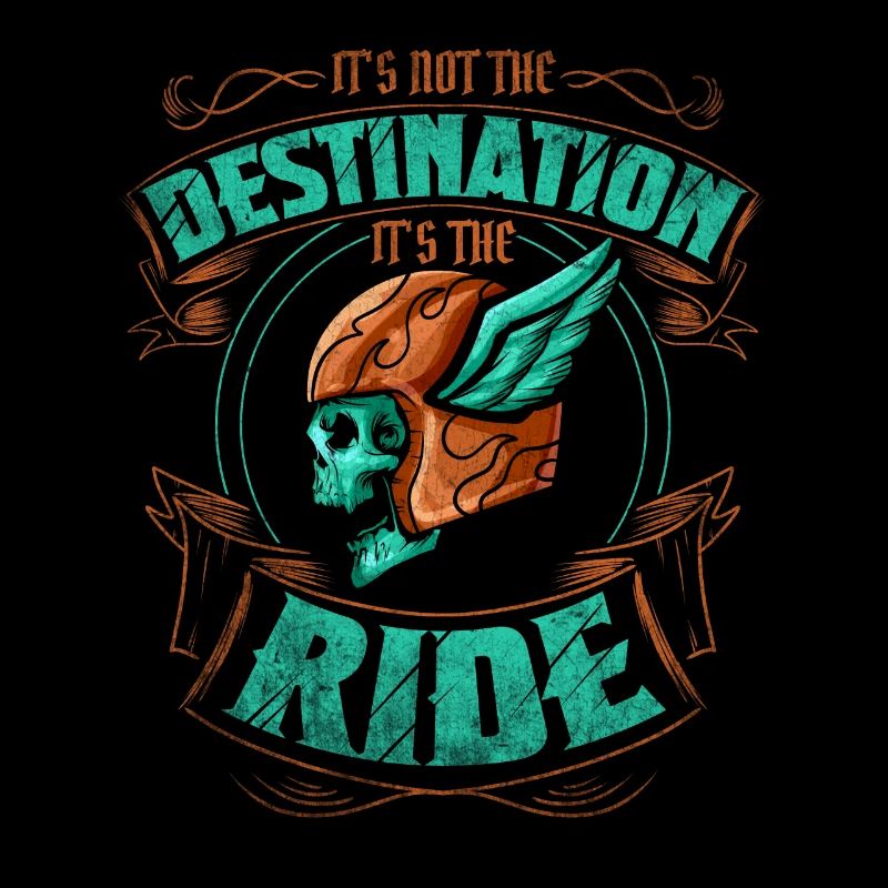 Ce n’est pas la destination, c’est le motard
