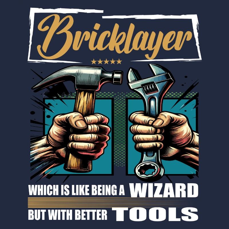 Bricklayer Beruf Spruch Arbeiter