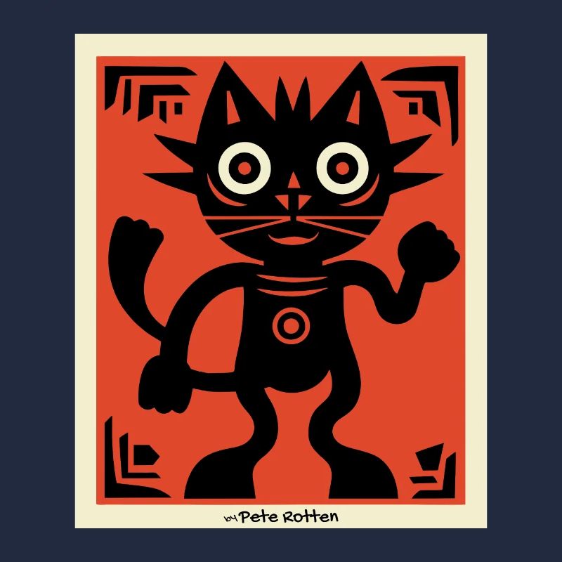 Chat d’art moderne