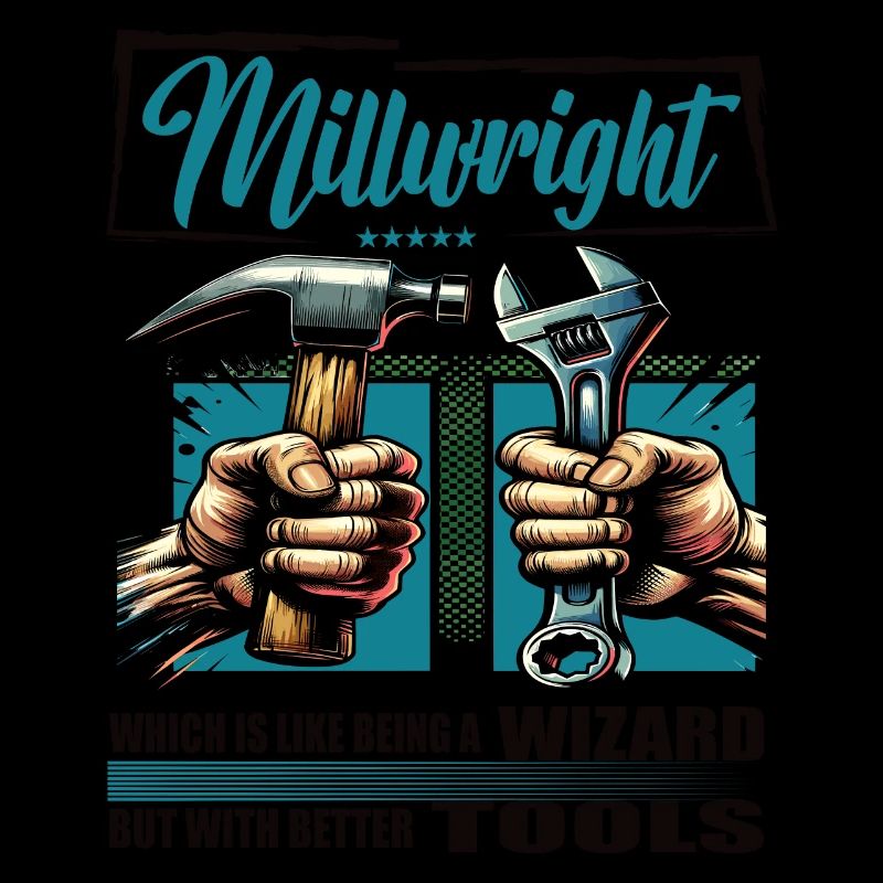Millwright Profession Saying Worker