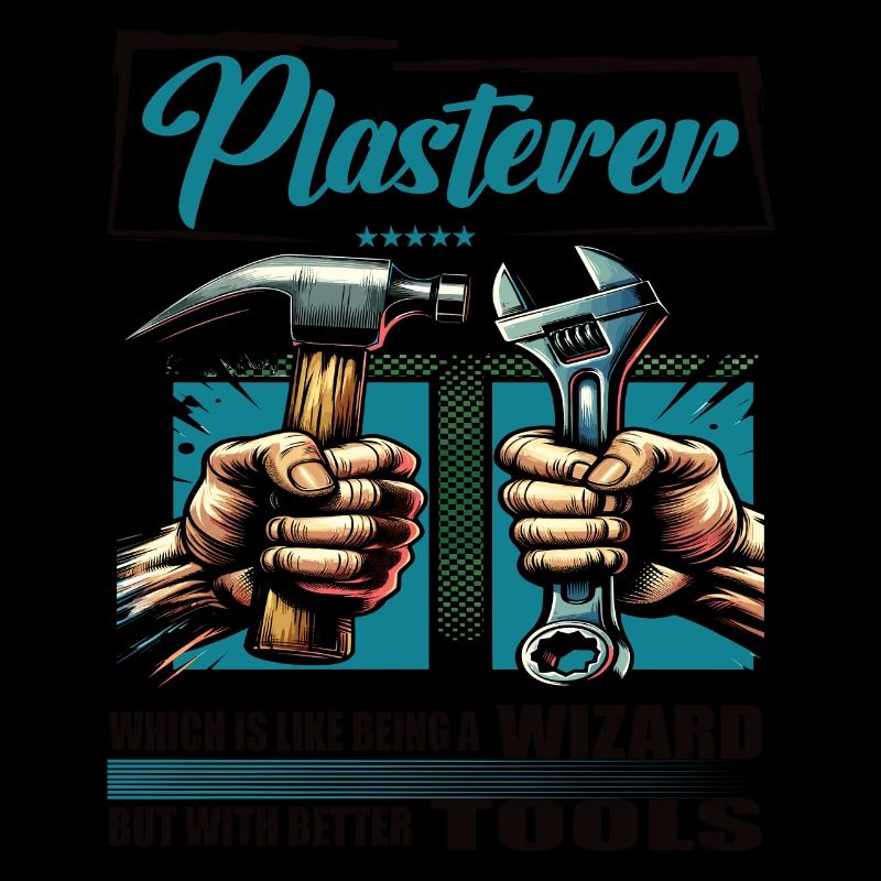 Plasterer Beruf Spruch Arbeiter