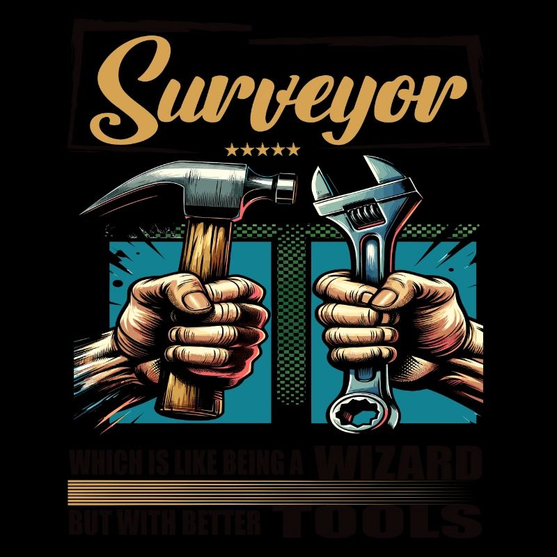 Surveyor Beruf Spruch Arbeiter