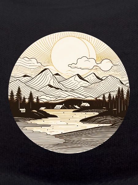 landscape nordic style