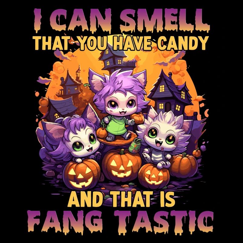 Kawaii Halloween Stuff Chibi Werwolf als