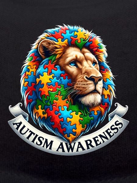 Autism Awareness puzzles piece