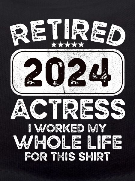 Retired Actress 2024