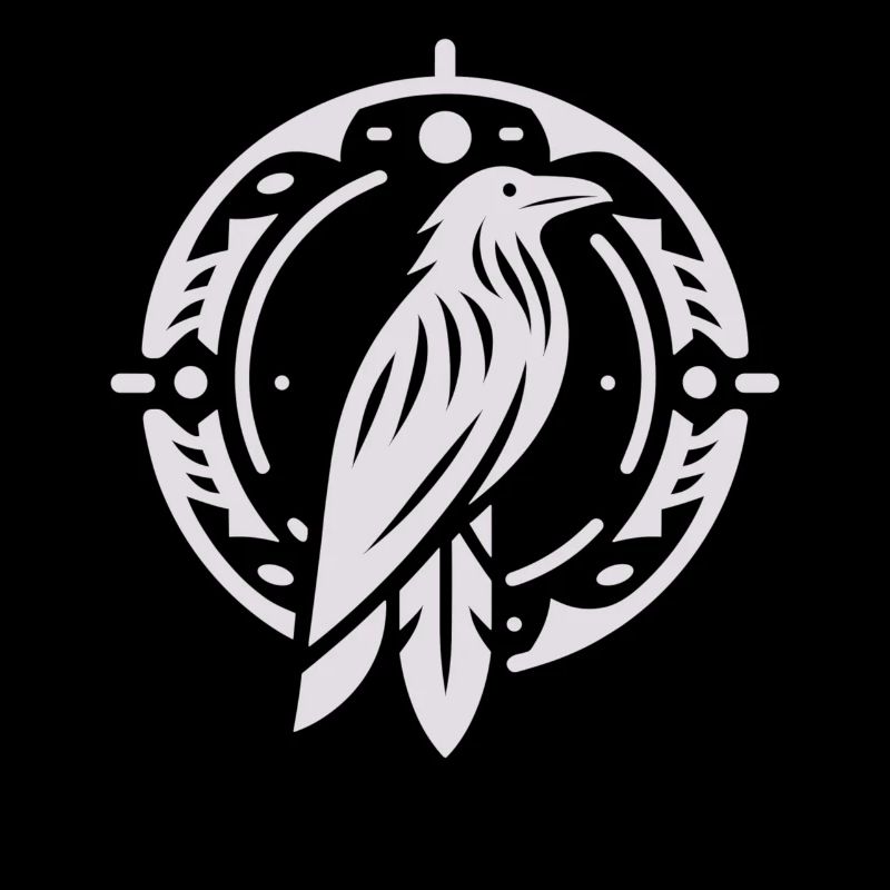 Rabe Indianer Tierkreiszeichen