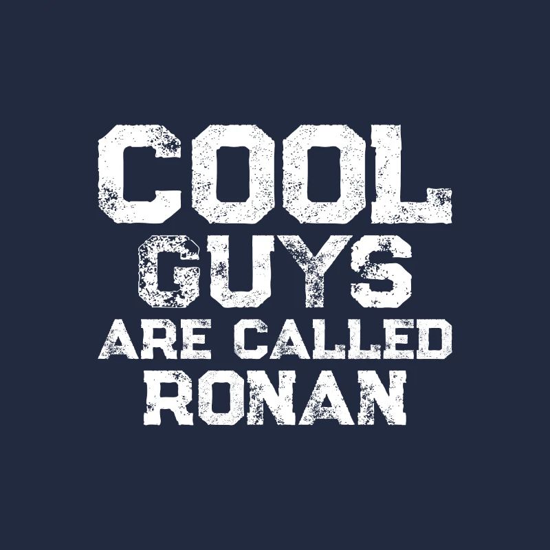 Les mecs cool s’appellent Ronan
