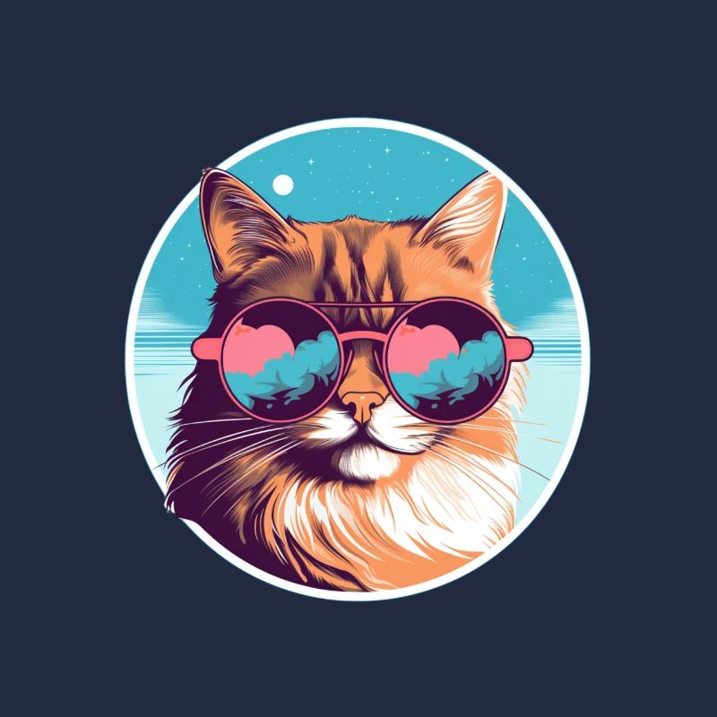 Sun-Purred Kitty Gleam