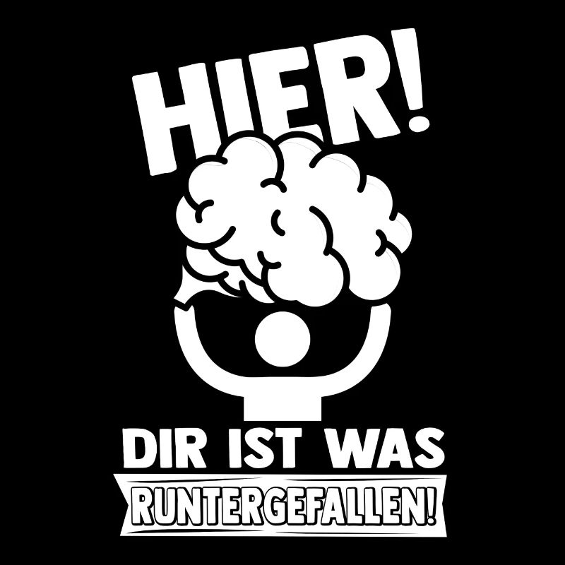 Hier! Dir Ist Was Runtergefallen! Strich Figur Geh