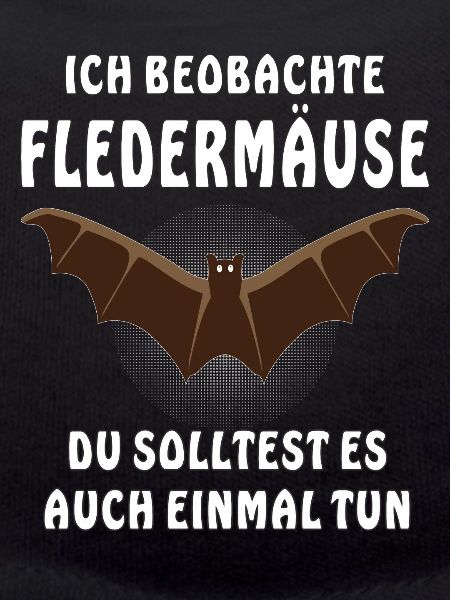 ICH BEOBACHTE FLEDERMÄUSE