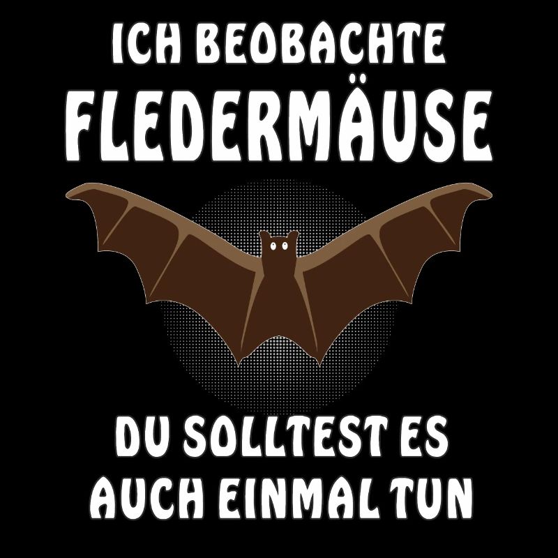 ICH BEOBACHTE FLEDERMÄUSE