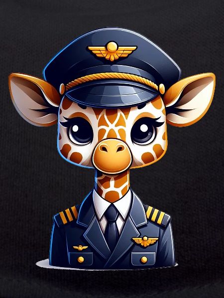 Cute Giraffe Pilot