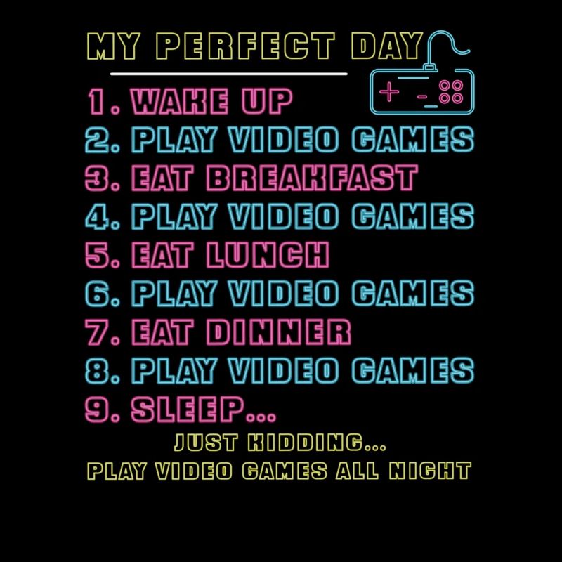 Mein perfekter Tag Videospiele für Mädchen, Jungen oder