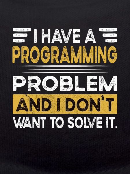 Programming is my hobby