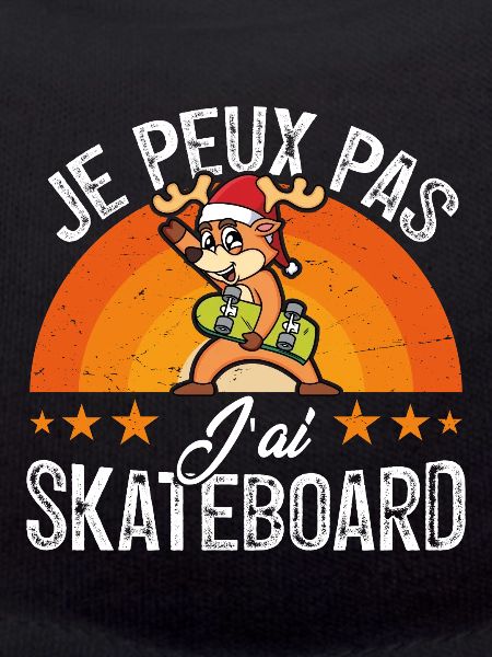 I can't I skateboard