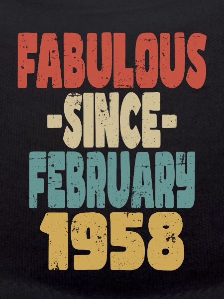 Fabuleux février 1958