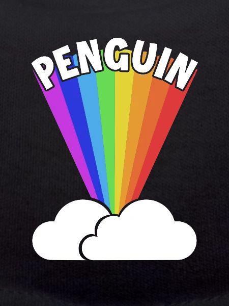 Penguin Rainbow Kaiserpinguin Seevogel