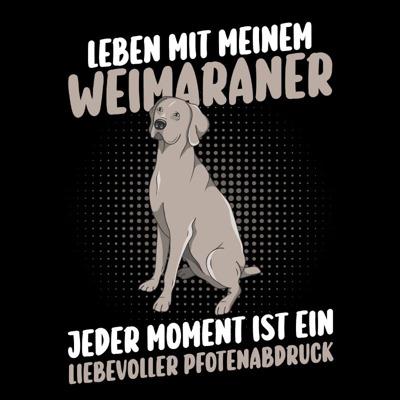 Hund Weimaraner