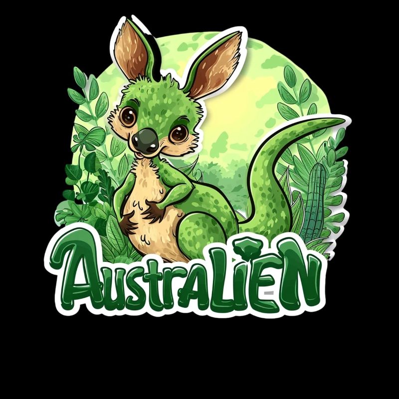 ausAustralia Roo Aussie Funny Australien Kangaroo