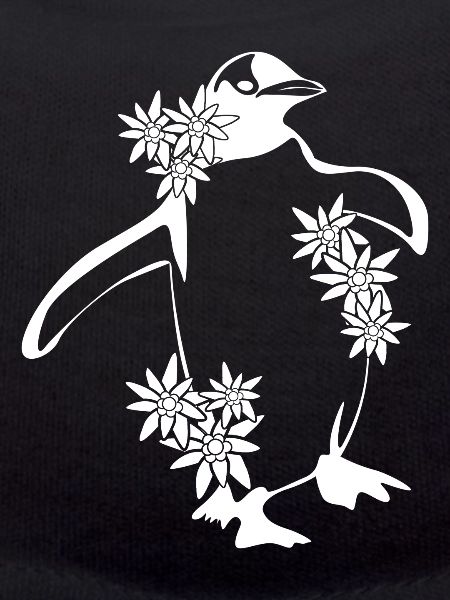Penguin with Flowers Penguins