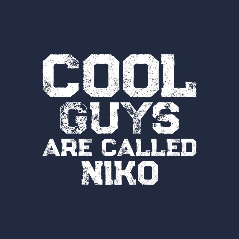Les mecs cool s’appellent Niko