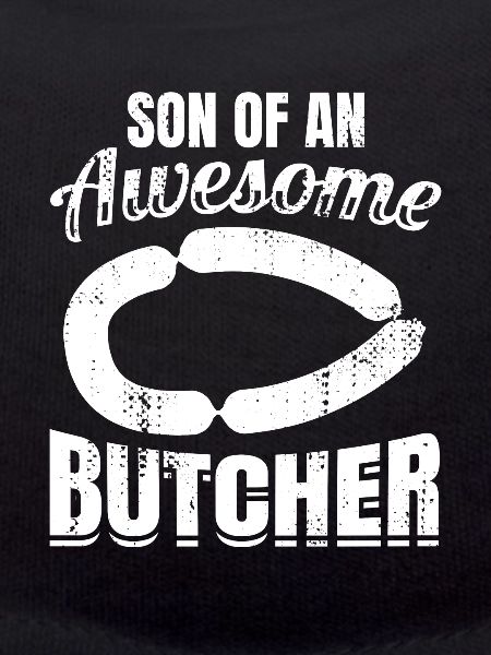 Son of a butcher