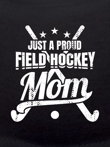 Stolze Hockey Mutter