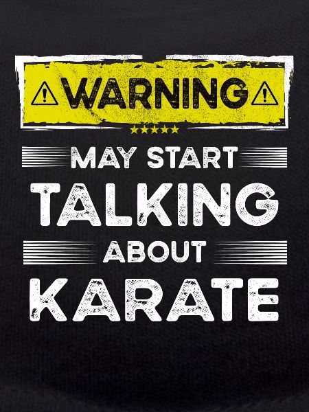 Talking about Karate funny