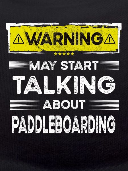 Talking about Paddleboarding funny